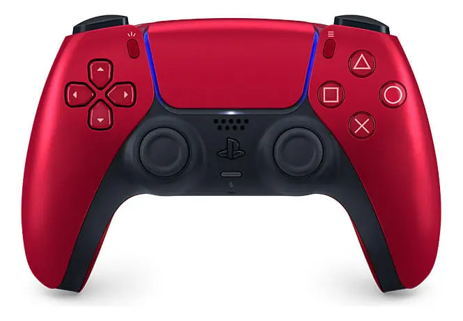 Controlador Joystick Sem Fios Dualsense para Ps5 Vermelho Vulcânico
