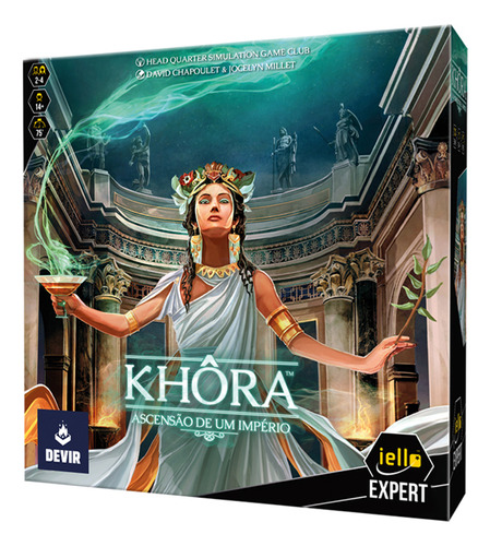 Khora - Ascensão De Um Império - Jogo De Tabuleiro Devir