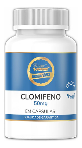 Clomifeno 50mg Pote Com 60 Cápsulas Ultra Premium Exclusivo 