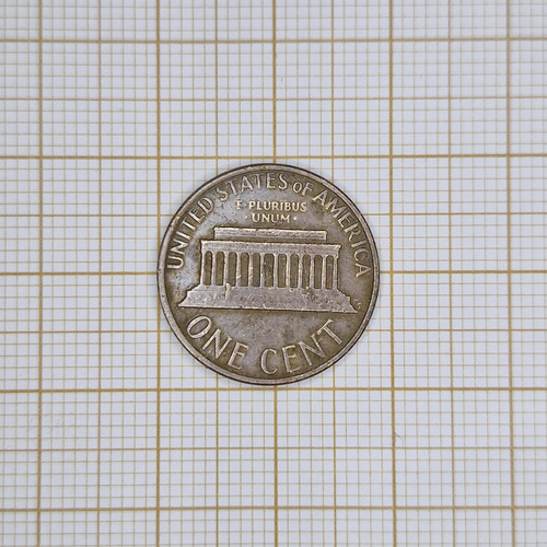 Moeda Estados Unidos 1 Cent 1979 Bronze Lincoln Memorial