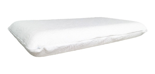 Almohada King Size Memory Foam Funda Blanca Con Cierre