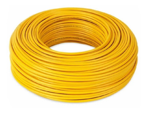 Cable Instalación N°18 Amarillo Cablesca