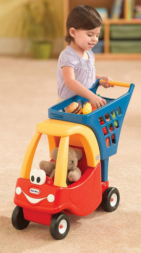 Carrito De La Compra Rojo/amarillo Little Tikes