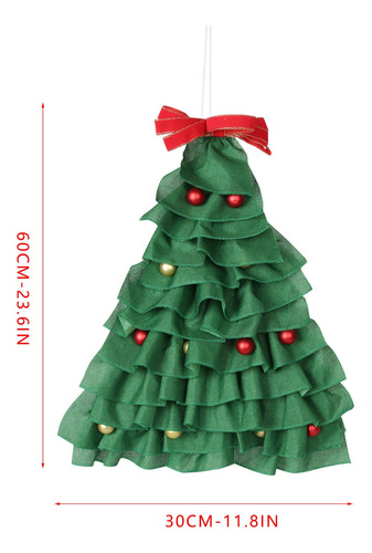 Enfeites De Árvore De Natal De Tecido Decoração De Parede De | Parcelamento  sem juros