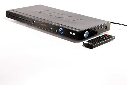 Reproductor De Dvd C/radio Fm Akai C/c.rem.