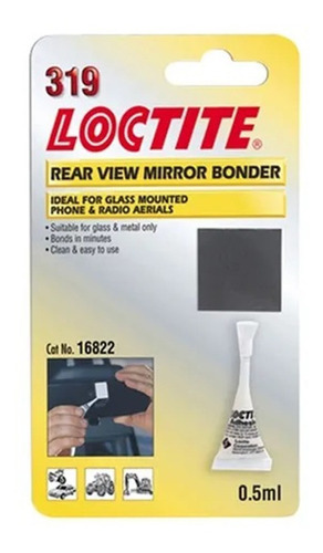 Adhesivo Espejo Retrovisor Loctite 0.5ml Laer Aa319