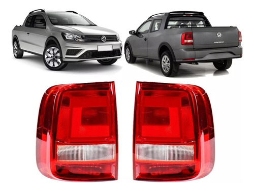 Faro Trasero Vw Saveiro Cross 2017 2018 2019 2020 2021 2022