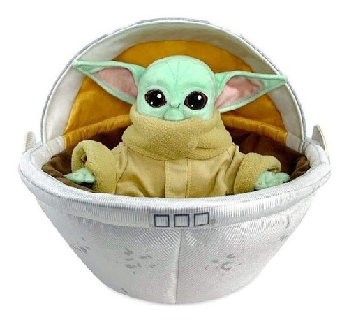 Peluche Baby Yoda En Cochecito