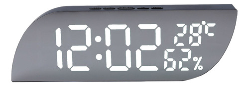 Reloj Electrónico Digital Con Pantalla De Temperatura Y Hume