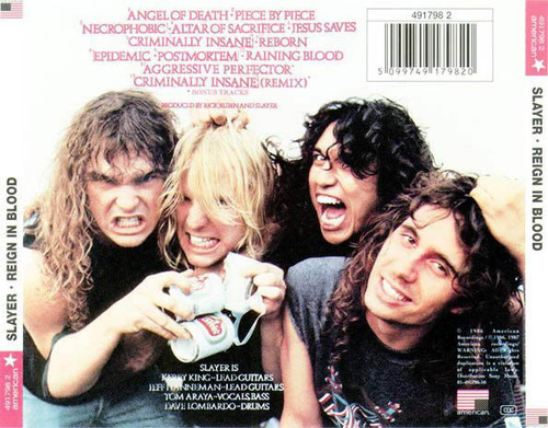 Cd Reign In Blood (slayer) Estándar