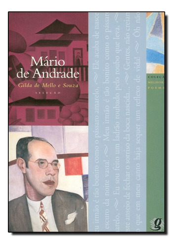 Melhores Contos De Mario De Andrade, Os, De Mario De / Mellosouza Andrade. Editora Global Em Português