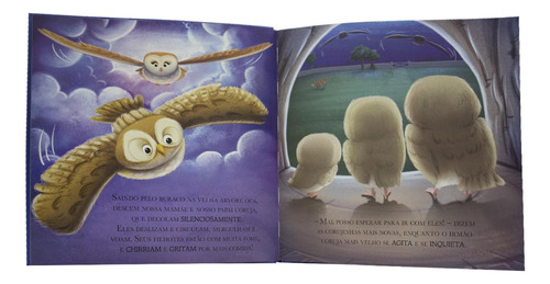 Eu E Meus Sentimentos: Quando A Coruja Sente Medo, De North Parade Publishing. Editorial Happy Books, Capa Dura, Edição 1 Em Português, 2024