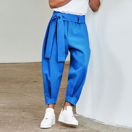 A Pantalon Harem Hombre De Vestir Vintage Chic Con Cinturón