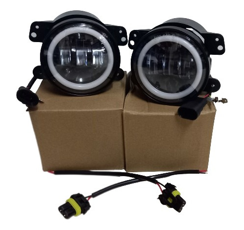 Faro Antiniebla Led Jeep Wrangler Jk Rubicon 1997 2018 Par