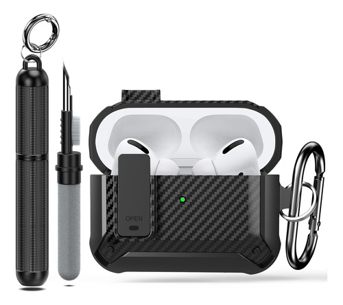 Lopnord Funda Para Airpod Pro Con Kit De Limpieza, Compatibl