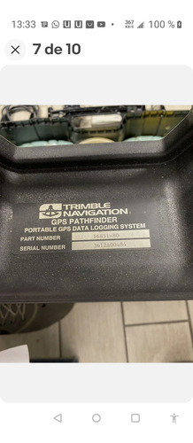 Trimble Tdc1 Gps Portable Data Collection Logging System Kit (Usado)
