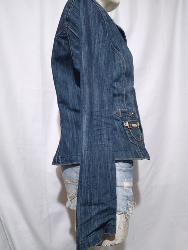 Sexy Chamarra Mezclilla Blazer Clash Saco (Usado)
