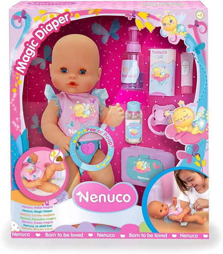 Bebé Nenuco Pañal Mágico Con Luz Original/nuevo