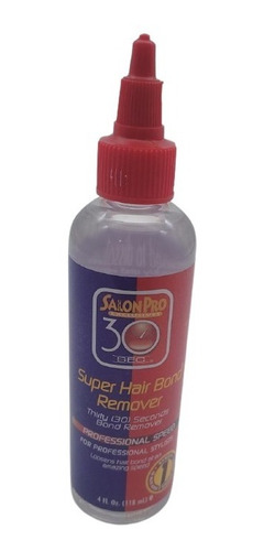 Removedor De Cola Salon Pro 30 Sec 118 Ml