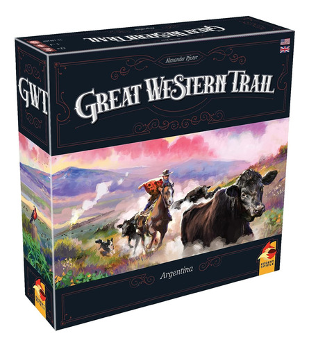 Eggertspiele Great Western Trail 2ª Edición Argentina Juego