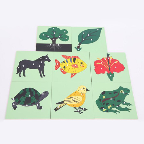 (b) Rompecabezas Montessori, Forma De Animal, Forma De Ceril