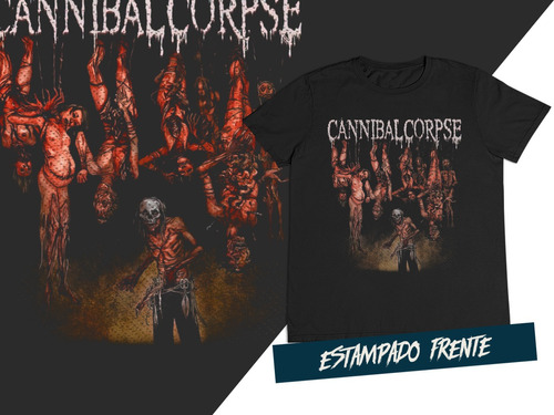 Camiseta Brutal Death Metal Cannibal Corpse C2