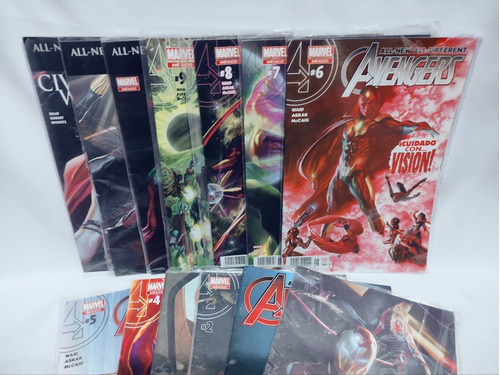 All-new All-different Avengers (#1 - #13) +  Anual - Marvel