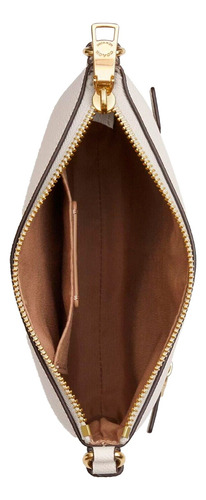 Bolsa Coach Para Dama Cuero Mini Rowan File Ce871 Original Crema Lisa Caqui (Reacondicionado)