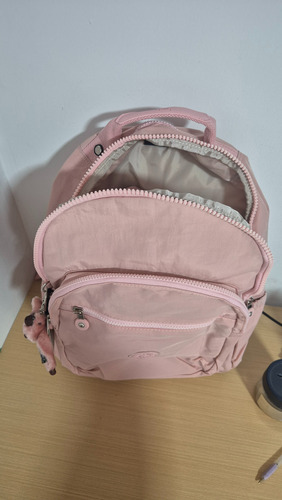 Mochila Kipling Estudiante, Rosa, K21305 13lts Rosa Liso