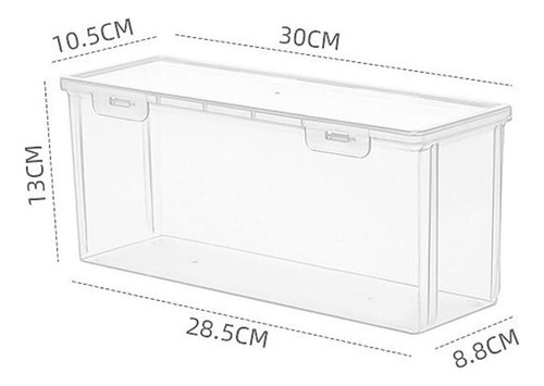 C-f Cajas De Pan Contenedor De Pan Vegetal Caja 30x10,5x13cm