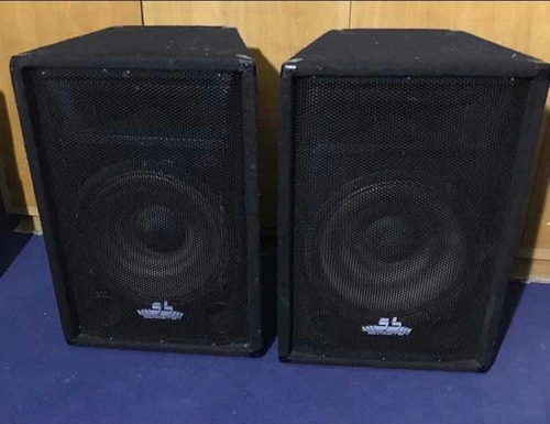 2 Cajas Sound Barrier De 15 Con Bocina (sin Parlante)