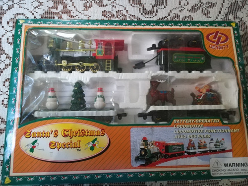 Tren De Navidad Con Santa A Batería