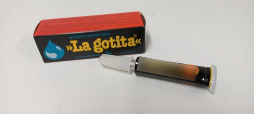 Imagen 2 de 8 de Adhesivo Instantaneo La Gotita En Gel En Envase De 3 Gr