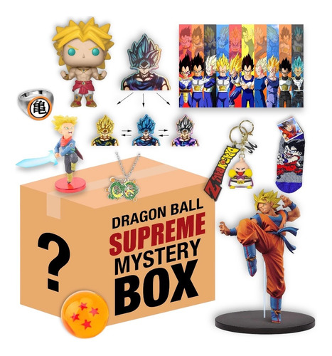  Dragon Ball Mystery Box Supreme Figura Funko Y+ - Miltienda