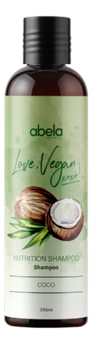 Shampoo Love, Vegan Coco 250ml - Abela