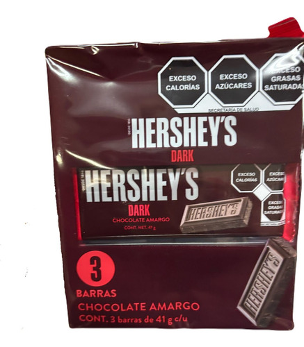 Chocolate Hersheys Dark 3pz
