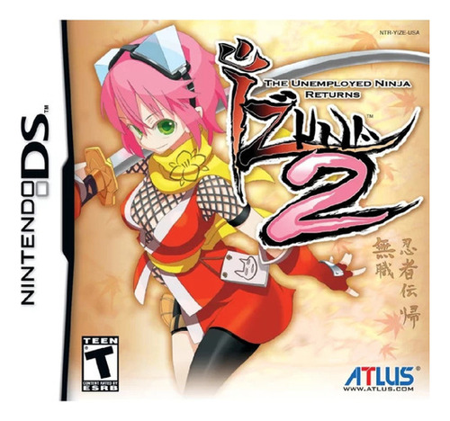Jogo Izuma 2 The Unemployed Ninja Returns Nintendo Ds Atlus
