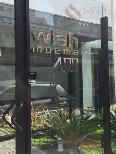 Imagem 4 de 30 de Lindo Studio Para Locação Em Moema Com 37m², 1 Dormitório, 1 Banheiro E 1 Vaga De Garagem Wish Moema Av Aratãs(lm) - St0058