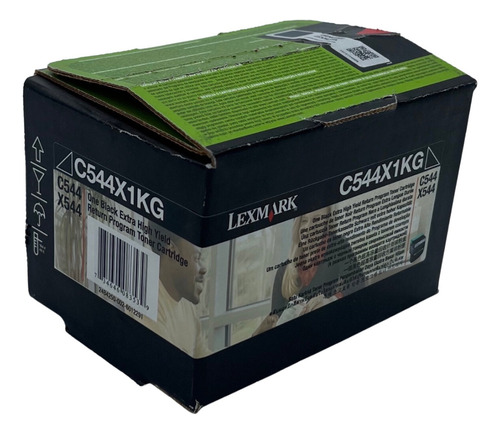 Cartucho Original Lexmark C544 Negro C544x1kg 6,000 Páginas