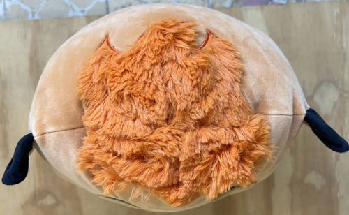 Peluche Squishmallow The Lion King Timon Rey Leon Disney Color Naranja Claro