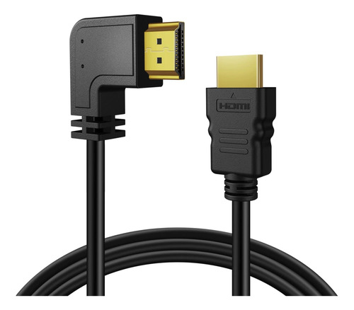 Cable Hdmi Tnp Ángulo Izquierdo 90 Grados (10 Pies) - Cable