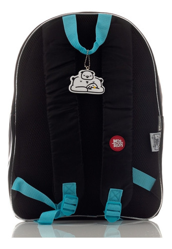 Mochila Escolar Atm 2521 Ne Color Negro Diseño Alta Calidad 22l