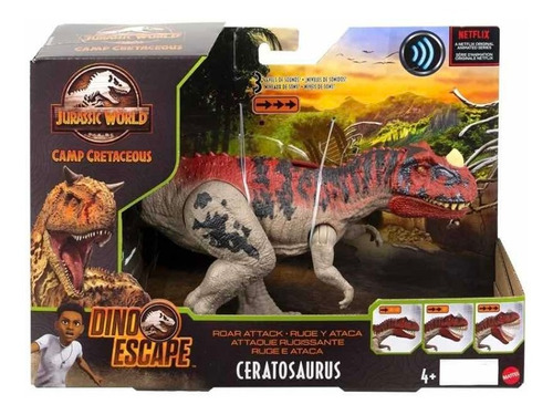 Dinosaurio Ceratosaurio Jurassic World 30 Cm Original