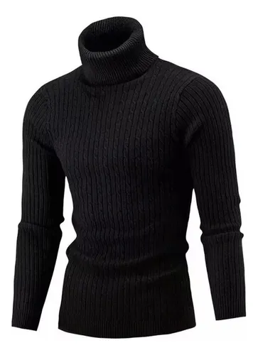 Playera cuello tortuga hombre new arrivals