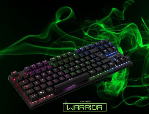 Imagem 2 de 8 de Teclado Gamer Rgb Tkl Switch Outemu Blue Anti-ghosting Tero