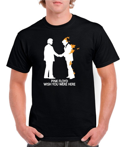 Polera Hombre Estampada Wish You Were Here, Pink Floyd