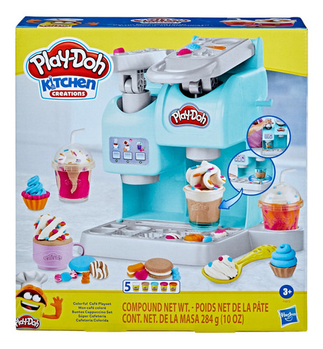 Massa De Modelar Play-doh Cafeteria Colorida
