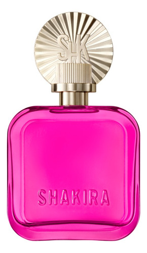 Perfume feminino Shakira Fucsia Edp 50 ml, volume unitário, 50 ml