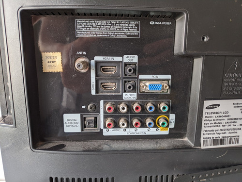 Tv Lcd Samsung 26 Pulgadas Con Control Remoto