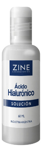 Ácido Hialurónico Zine - Hidratante Y Flexibilizante Facial